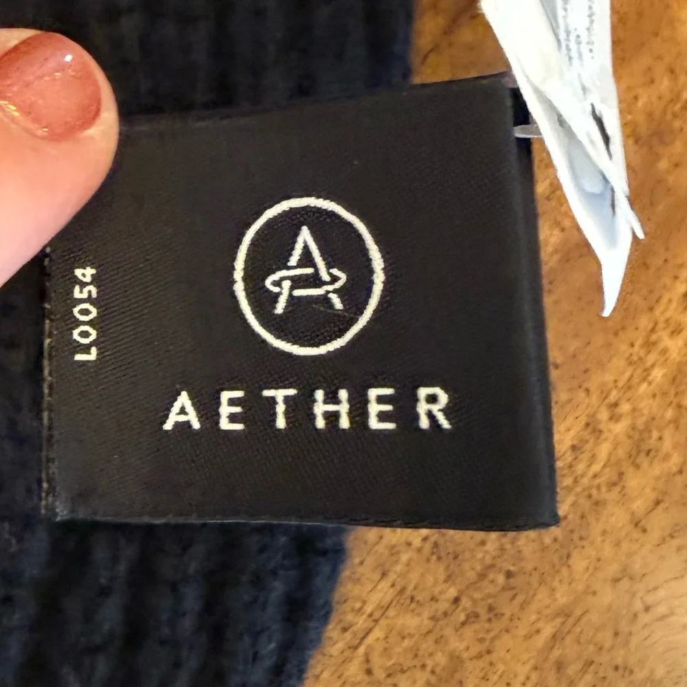 AETHER unisex Waffle Circle Scarf